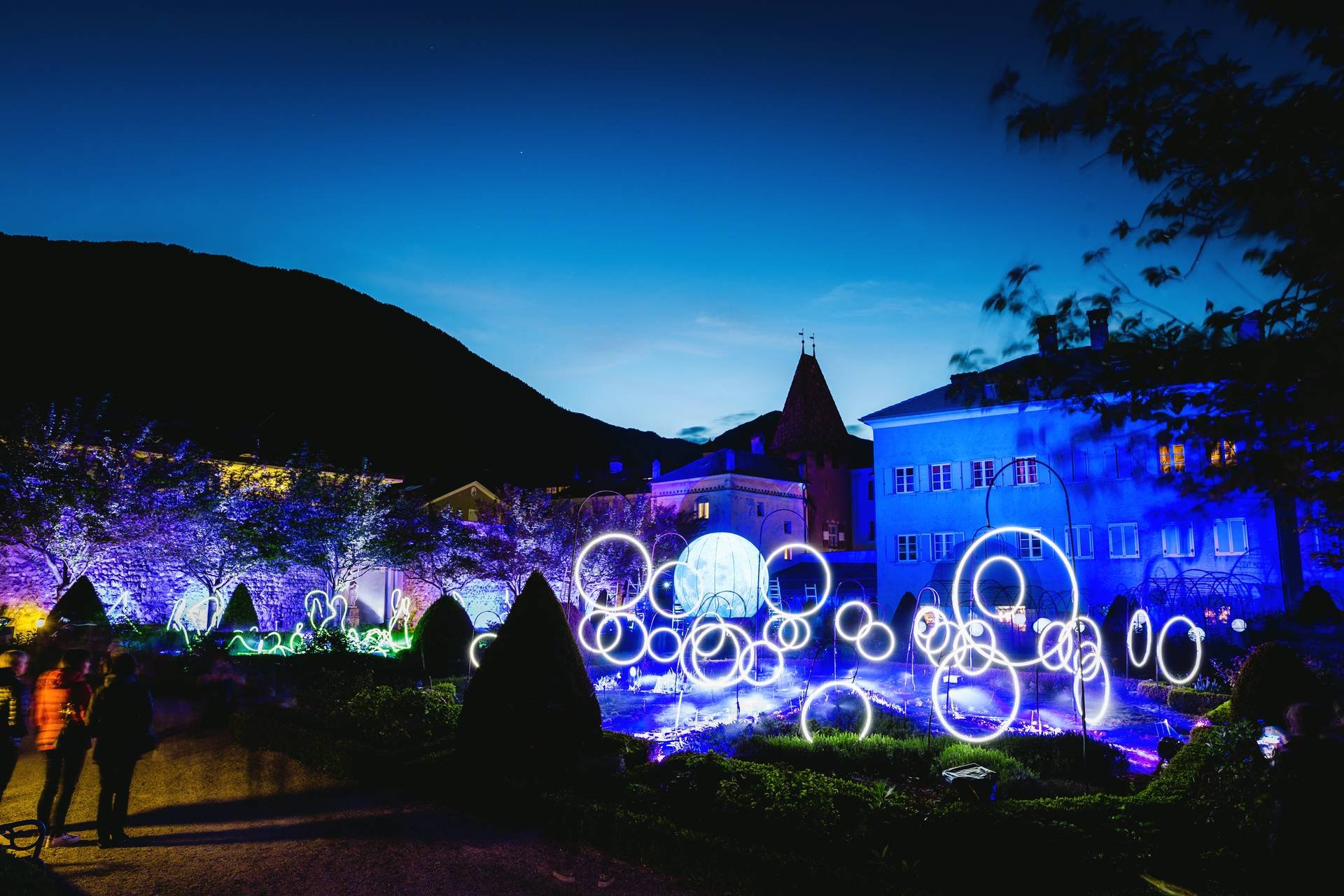 Il Water Light Festival di Bressanone