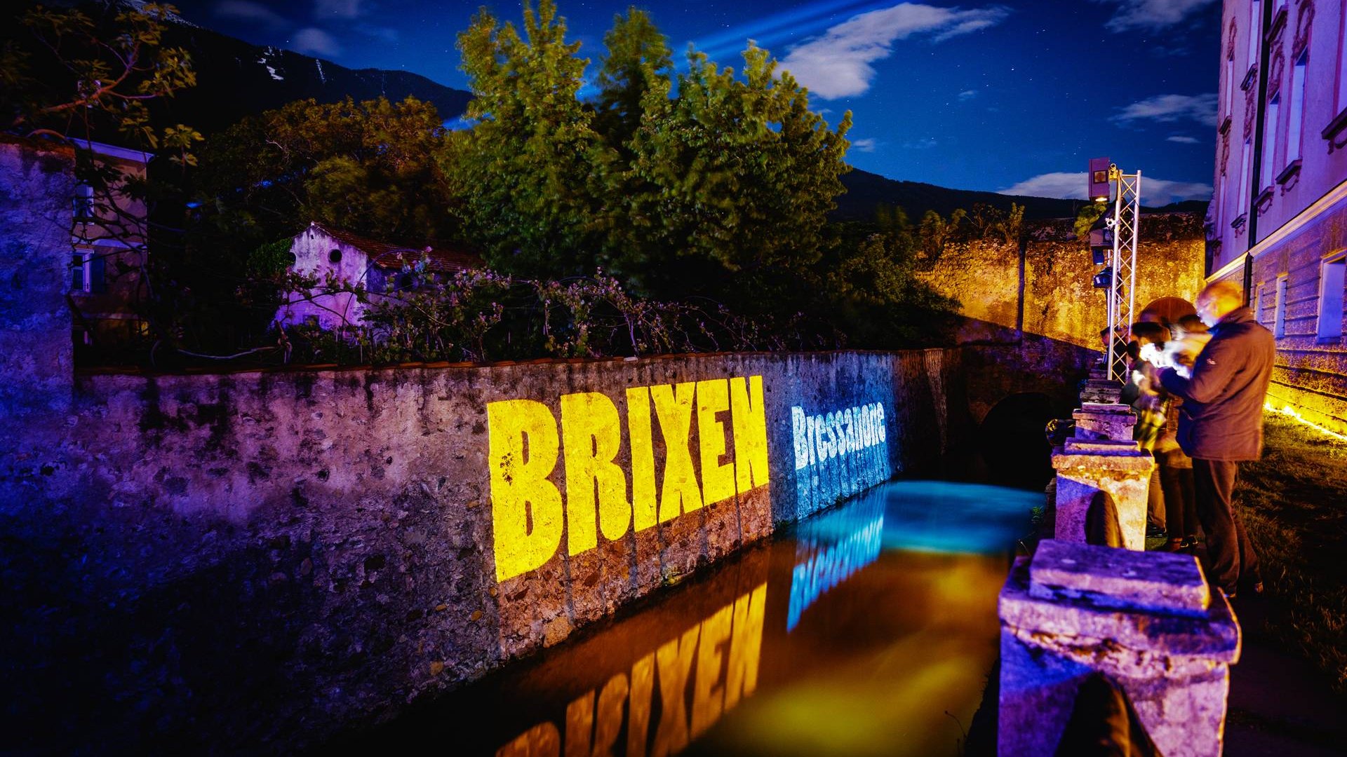 Das Water Light Festival in Brixen